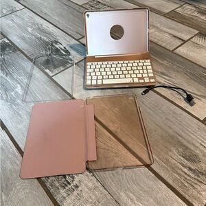 Rose Gold IPad 4 mini Keyboard Case